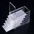 Lash Organizers and Storage, Small 5-Layer Lash Trays for Lash Extensions,Transparent lash tray Organizer, Eyelash Storage Box.