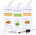 [3 pcs] 13.5oz Fake Empty Shampoo Bottles for Travel, Beach, Swimming Pool