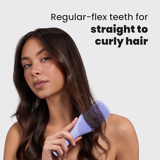 Tangle Teezer Ultimate Detangler Brush for Wet & Dry Hair, Eliminates Knots & Reduces Breakage for Straight to Wavy Hair Types, Sweet Lavender