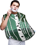 Brooklyn Bridge Print Beard Bib Shaving Apron, Beard Hair Trimming Cape Gift For Dad