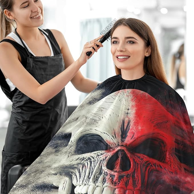 visesunny Professional Barber Cape Polyester Hair Cutting Salon Cape Apron Anti-Static Beard Bib