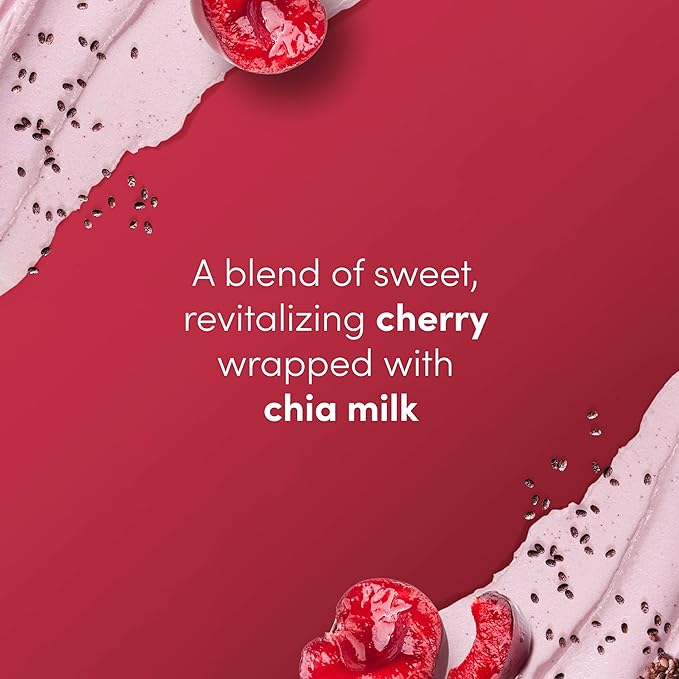 Dove Exfoliating Body Polish Crushed Cherries & Chia Milk Skin Care for Revitalized Skin Formulated with 1/4 Moisturizing Cream 10.5 oz