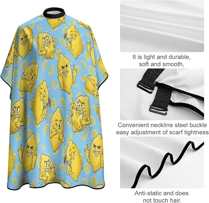 Barber Cape for Kids Funny Duck Haircut Cape Professional Salon Cape Waterproof Hair Cutting Styling Haircut Apron