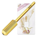 PANA 3/32" Shank Size Smooth Top Small Barrel Carbide - Nail Drill Bit for Dremel Machine Manicure Pedicure Nail Salon Tools Gel Polish & Acrylics Removal (Gold, Fine)