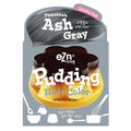eZn Pudding Hair Dye for Sensitive Scalps – No-Drip, Ammonia-Free, Long-Lasting Semi-Permanent Hair Color with Keratin for Gentle Gray Coverage at Home (Ash Gray)