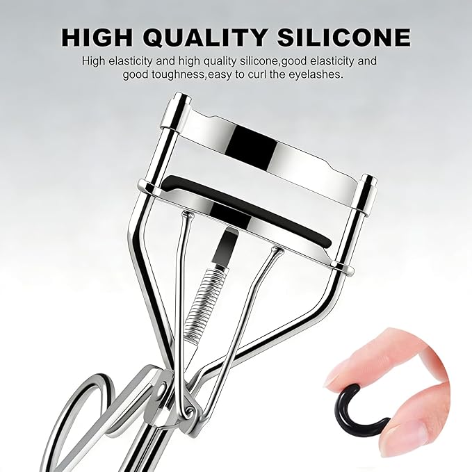 Compatible with Japonesque Eyelash Curler Refill Pads,80 Pcs Eyelash Curler Refills,Silicone Replacement Pads,for Better Curling and Comfort.