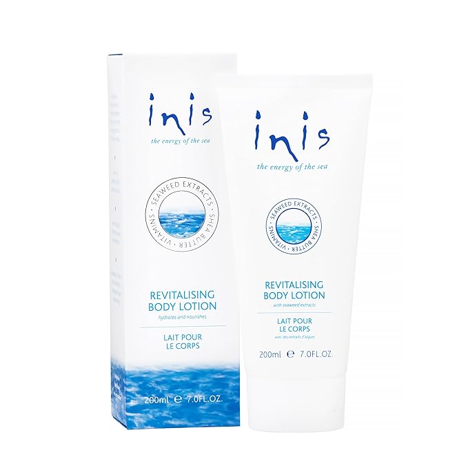 Inis the Energy of the Sea Revitalizing Body Lotion for Women and Men - Body Moisturizer with Vitamin E & Shea Butter - 7.0 Fluid Ounce