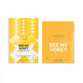 Avatara Bee My Honey Facial Mask 5 Sheets, Hydrating Sheet Masks with Honey and Sugar Cane Extract, Face Mask Skincare Beauty Essential for Moisturizing Skin, Minimize Pores, All Skin Types, 5 Pack