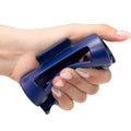 The Original Mello Hair Claw Clip Squishy Claw Clip Made in Korea Patent Pending 30021976 (Blue, Medium)