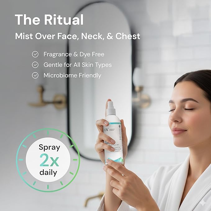 ION* Intelligence of Nature Skin Support Face Mist Hydrating Spray - Refreshing Facial Mist Spray for Daily Use, Travel Size, Vegan Friendly Formula for Women & Men - 3.4 fl oz (Pack of 1)