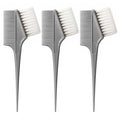GRIMSON 2-in-1 Hair Color Brush Set - Professional Dual-Sided Coloring Brush & Comb for Salon & Home Use - Even Application for Highlights, Root Touch-Ups & Full Color (3-Piece Set)