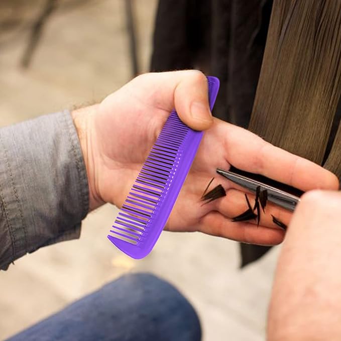 Soft 'N Style Hair Care 4-Pack Comb - Not Breakable - mens comb/fine tooth comb/peines para cabello