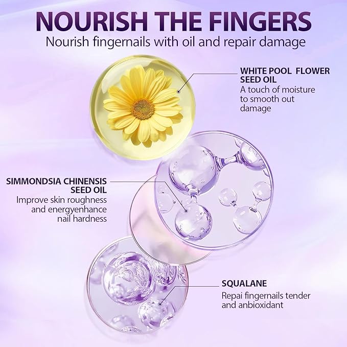 3-in-1 Cuticle Oil Pen, Cuticle Pusher, Nail Oil Pen with Ceramic Tip, Dry & Damaged Nails, Nail Cuticle Remover, Moisturize & Repair, 3PCS
