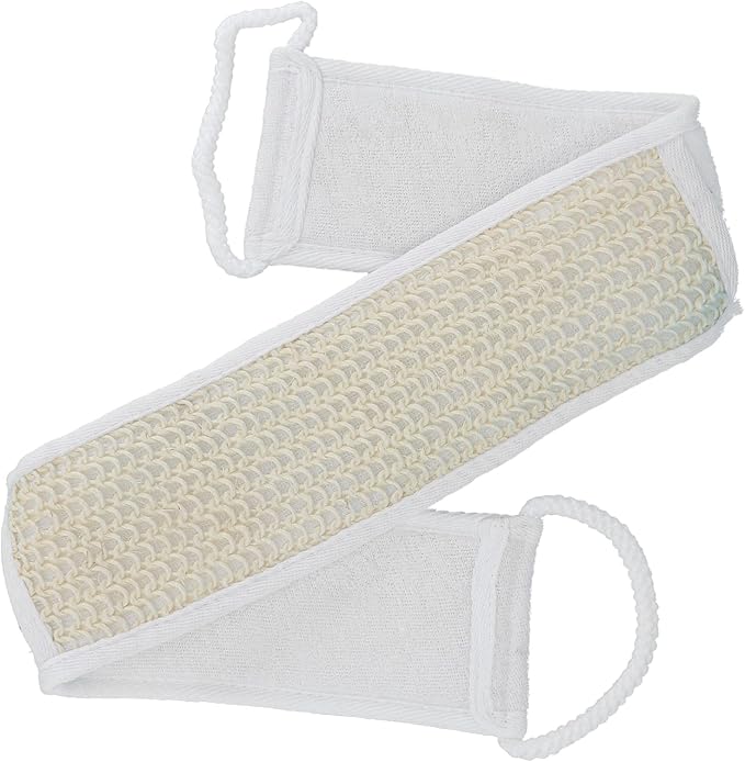 2pcs Exfoliating Bath Scrubber Belt for Back Soft and Shower Towel for Relaxing Bath Easy to Clean Bathing Tool