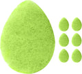 KOL Face Scrubber, Aloe Infused Exfoliating Facial Cleansing Pads, Disposable Exfoliator Face Sponge for Daily Cleaning and Makeup Removal, 6 Count