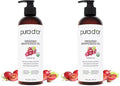 PURA D'OR 16 Oz Organic Grapeseed Oil-100% Pure&Natural USDA Certified Cold Pressed Carrier Oil-Light&Silky,Unscented,Hexane Free Liquid Moisturizer-Face Skin-&Hair-Men-&Women,(Pack of 2)