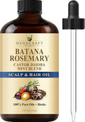 Batana & Rosemary Hair Growth Oil 2oz – Scalp Treatment & Strengthening for Growth & Loss, Thinning, Dry Scalp, Split Ends – Natural Hair Oil for Women & Men – Intensive Repair & Nourishing Formula