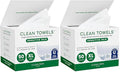 CLEAN SKIN CLUB Sensitive Skin Clean Towels® XL, Ultra-Soft Disposable Face Dry Wipes Infused with Aloe & Glycerin, XL - 2 Pack (50 count)