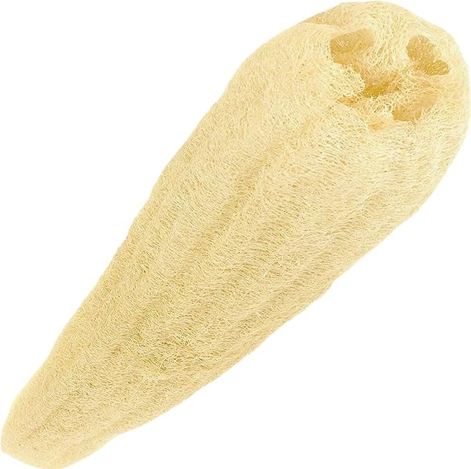 NileCart 22 in. Egyptian Loofah Best Scrubbies for Body - Natural exfoliating Body Scrubber Shower Loofah | Body Scrubber Exfoliator Natural Sponge - Luffa for Men and Women
