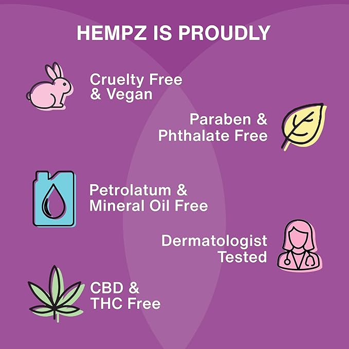 Hempz Limited Edition Vanilla Plum Hydrating Body & Hand Lotion 17 oz