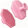 Face Scrubber,2 Pack Silicone Face Scrubber Brush for Women Men,Silicone Manual Facial Cleansing Brushes Scrubber,Suitable for All Skin Types,Face Exfoliating Cleaning Brush (Pink)