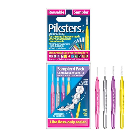 Piksters Sampler 4pk- Sizes 00, 0, 1 and 3 Find The Right Size for You