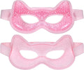 Cooling Eye Mask Gel Bead Eye Packs Hot Cold Compress Reusable Face Mask for Dry Puffy Eyes Puffiness Dark Circles Headaches Sleeping Stress Relief Skin Care Men Women