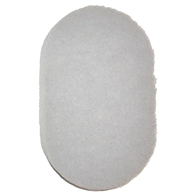 HartFelt Bath Sponges for Shower | Oval Body Wash Scrubber for Exfoliating Skin | Clean and Refresh Body, Back & Arms | Chemical-Free Body Sponge | Made in USA - Pack of 25