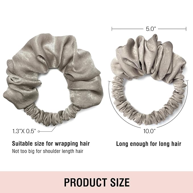 Heatless Curling Scrunchie, Heatless Hair Curler to Sleep In, No Heat Curls for Long Hair, Soft Sleep Hair Roller