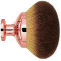 Extra Large Body Makeup Brush For Self Tanner, Leg Makeup &Bronzer Blend,3.6inch Wide-headed Kabuki Brush Provides More Even&Pretty Application, Oval Face&Back Makeup Brush, Wet&Dry Use-Pink Rose Gold