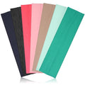 Headbands for Women, Stretchy Non Slip Soft Cotton Cloth Hair Bands for Sports, Workout, Yoga and Running, 7pcs