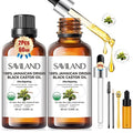 SAVILAND Jamaican Black Castor Oil: 100% Pure, Organic, Unrefined for Hair, Eyebrow, Face, Skin, Body & Home Care