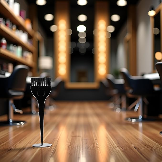 Black Fashion Salon Hairdressing Color Mixing Comb Dye Hair Brush Set Tint Tools,Coloring and Highlighting Tools,Hair Coloring Products