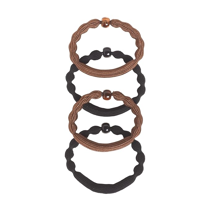 GOODY FOREVER ELASTICS 6MM 10CT BLK BROWN (Pack of 2)