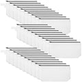 Saintrygo 30 Pcs Canvas Makeup Bags Bulk for Women Cosmetic Bags Small Travel Canvas Zipper Pouch Blank DIY Multipurpose Toiletry Hygiene Pouch for Women Purse Pencil Case(White,9.8 x 5 x 2 Inch)