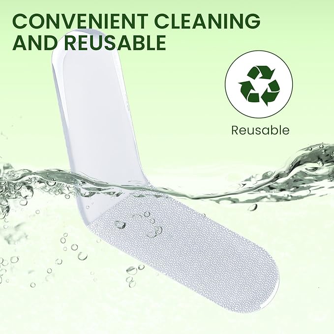 Glass Foot File Triangle Shaped Callus Remover Feet Heel Scrubber Dead Skin Scraper Pumice Stone Professional Pedicure Tools for Women and Men