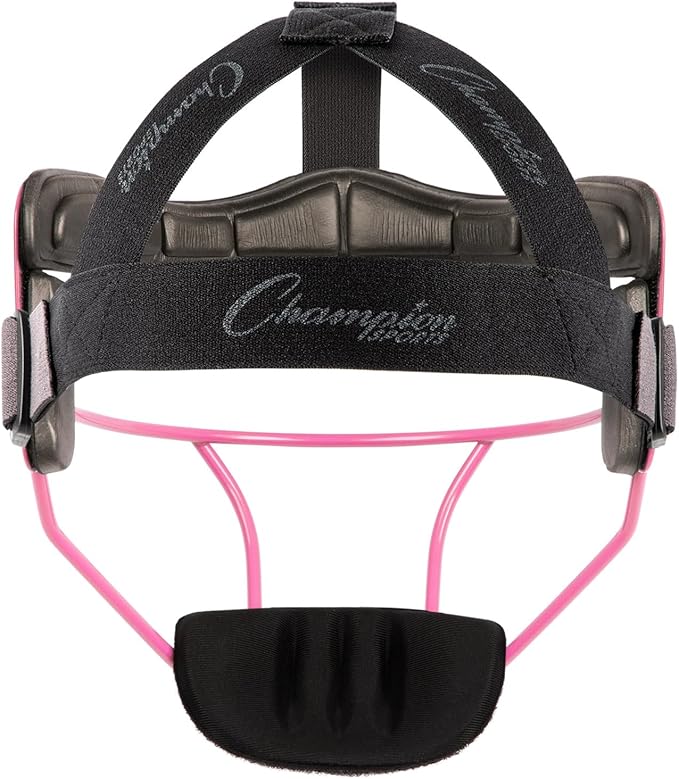 Champion Sports Steel Softball Face Mask – Durable Fielder’s Mask for Youth & Adults, Multiple Colors for Practice & Games