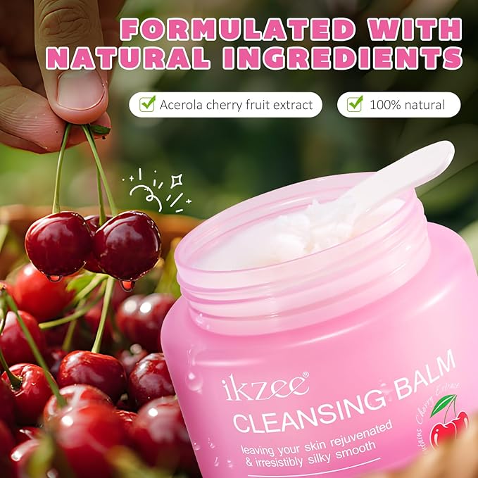 Cleansing Balm, Makeup Remover Cleansing Korean for Sensitive Skin, Travel Size Good Molecules.