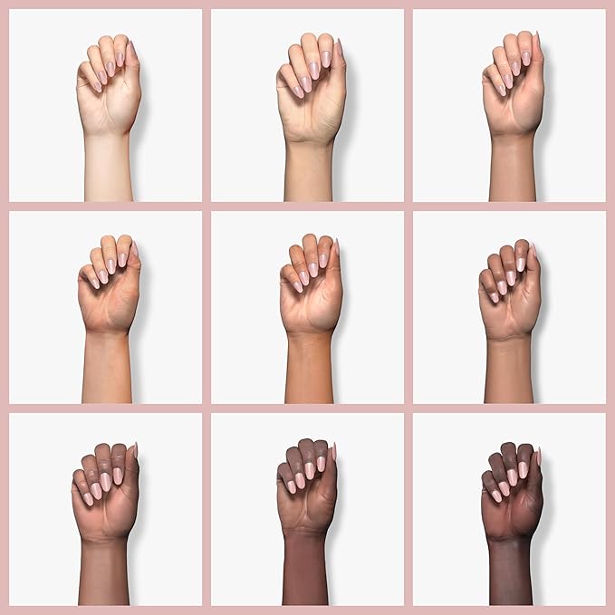 Honeybee Gardens Water-Based Nail Enamel, Twice Shy, Matte Nude Pale Pink, Eco-Friendly, Odorless & Vibrant Polish, 0.5 fl oz