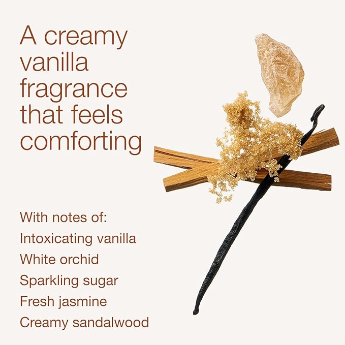 Bath & Body Works Warm Vanilla Sugar Body Cream, Ultimate Hydration Moisturizer with Shea Butter & Hyaluronic Acid for Dry Skin, Sparkling Sugar and Sweet Vanilla Scent, 8 oz - 1 Pack