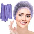 Disposable Bouffant Caps, 21inches Hair Net, Elastic Dust Cap for Food Service, Sleeping Head Cover