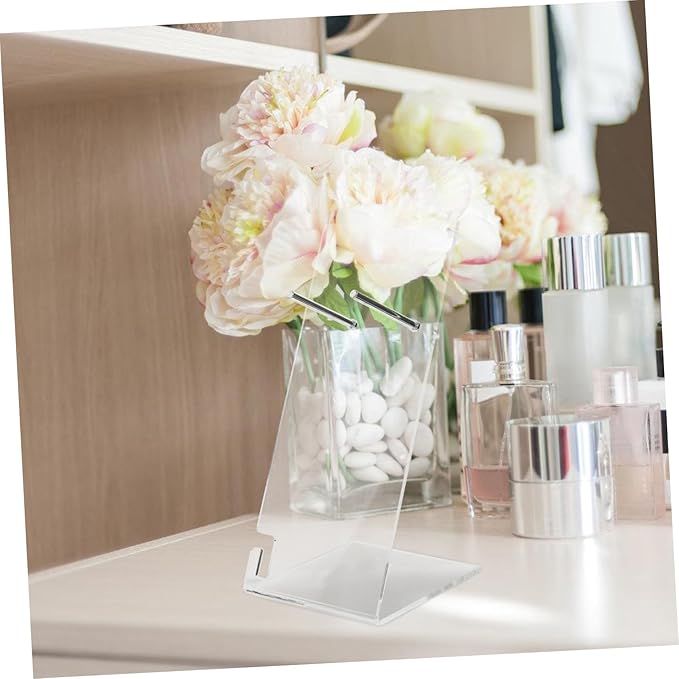 Hair Dryer Holder Stand Wall Mount Acrylic Salon Home Beauty Tool Organizer
