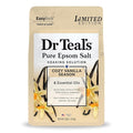 Dr Teal's Epsom Salt Magnesium Soak, Limited Edition Cozy Vanilla Season, 3lbs