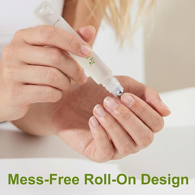 NOVAL Roll on Cuticle Oils with Tea Tree Oil, Easy Rollerball Application, Fresh Mint Scent, Nail Moisture, Natural Ingredients, 0.34fl.oz