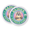 Badger Cuticle Cream, Deep Hydration for Dry, Cracked Cuticles & Hangnails, 100% Organic Cuticle Balm with Rich Shea Butter for Strong, Healthy Nails, Non-Greasy Cuticle Oil, .75oz Tin, 2-Pack