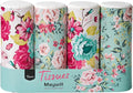 Chic Facial Tissue Holder for Car Cup Holder - Travel Tissue Tubes Box Container (3-ply, 4 Pack, 200 Sheets)