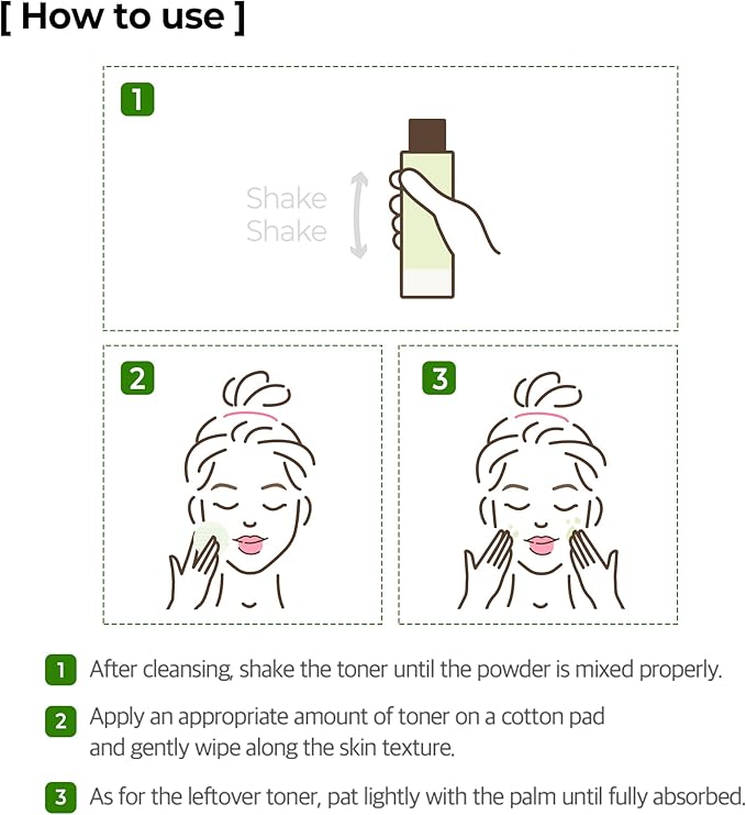 SOME BY MI Super Matcha Pore Tightening Toner - 5.07Oz, 150ml - Made from Matcha Extracts for Sensitive Skin - Skin Moisturizing and Purifying - Blackheads, Sebum and Pore Care - Korean Skin Care
