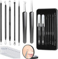 Pimple Popper Tool kit Blackhead Remover Comedone Extractor Kit with Box for Easily Remove blackheads, Acne, Blemishes, Whiteheads, pimples and Papules from the face and Bonus Gift -7pcs