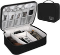 Barber Tools Bag Barber Case Hair Tools Travel Bag Clipper Guard Holder for Clippers and Supplies Hair Cutting Scissors Storage Bag Portable Clipper Storage Holder Organizer for Hair Cutting (Black)