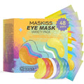 Under Eye Patches Variety Pack (48 Pairs), Easter Gifts for Women, Eye Masks for Dark Circles Puffy Eyes With 8 Colors (6 Pairs/Color), Vegan Skin Care Gifts for Women